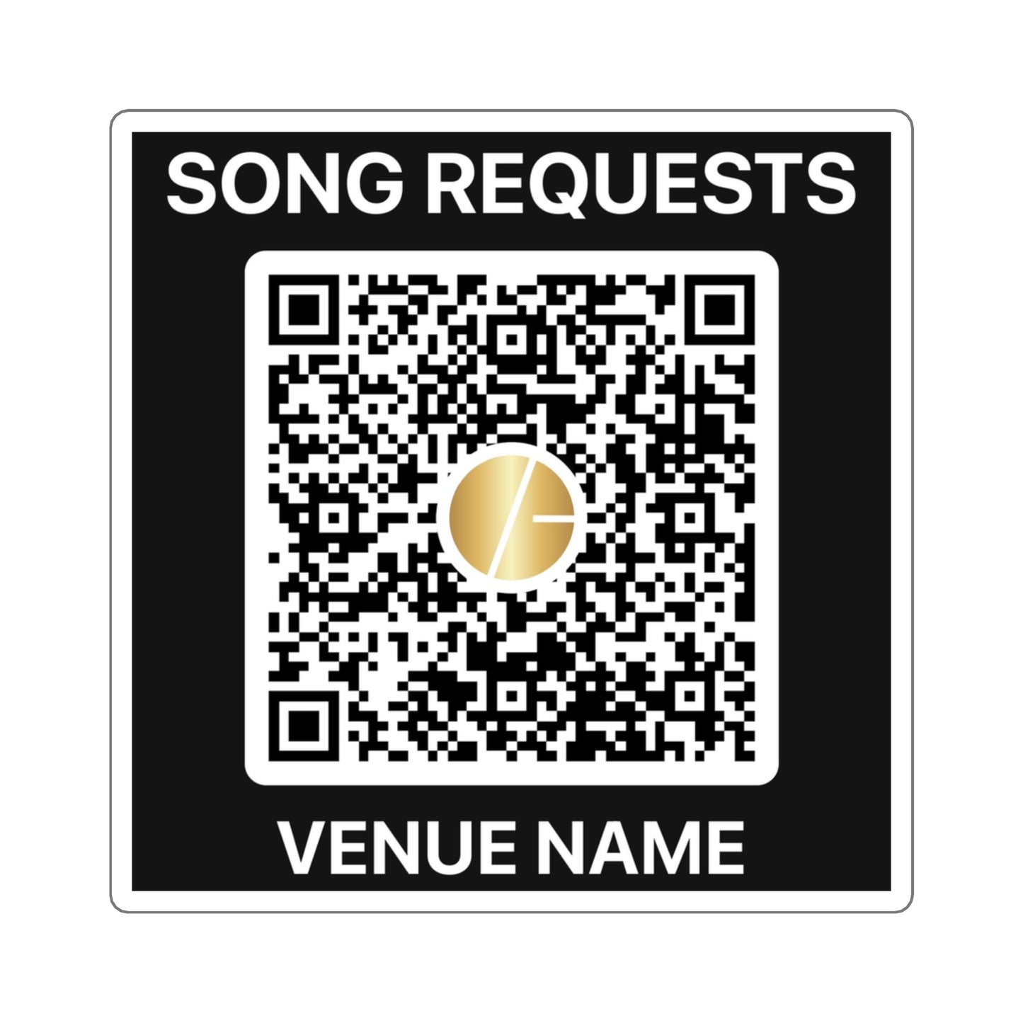 Code QR du lieu - Autocollants