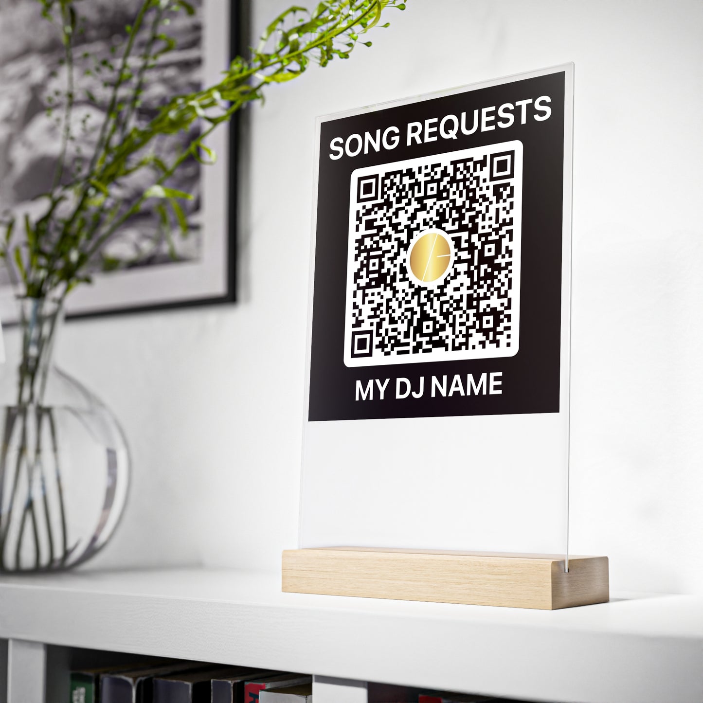 Mon QR Code - Panneau Acrylique
