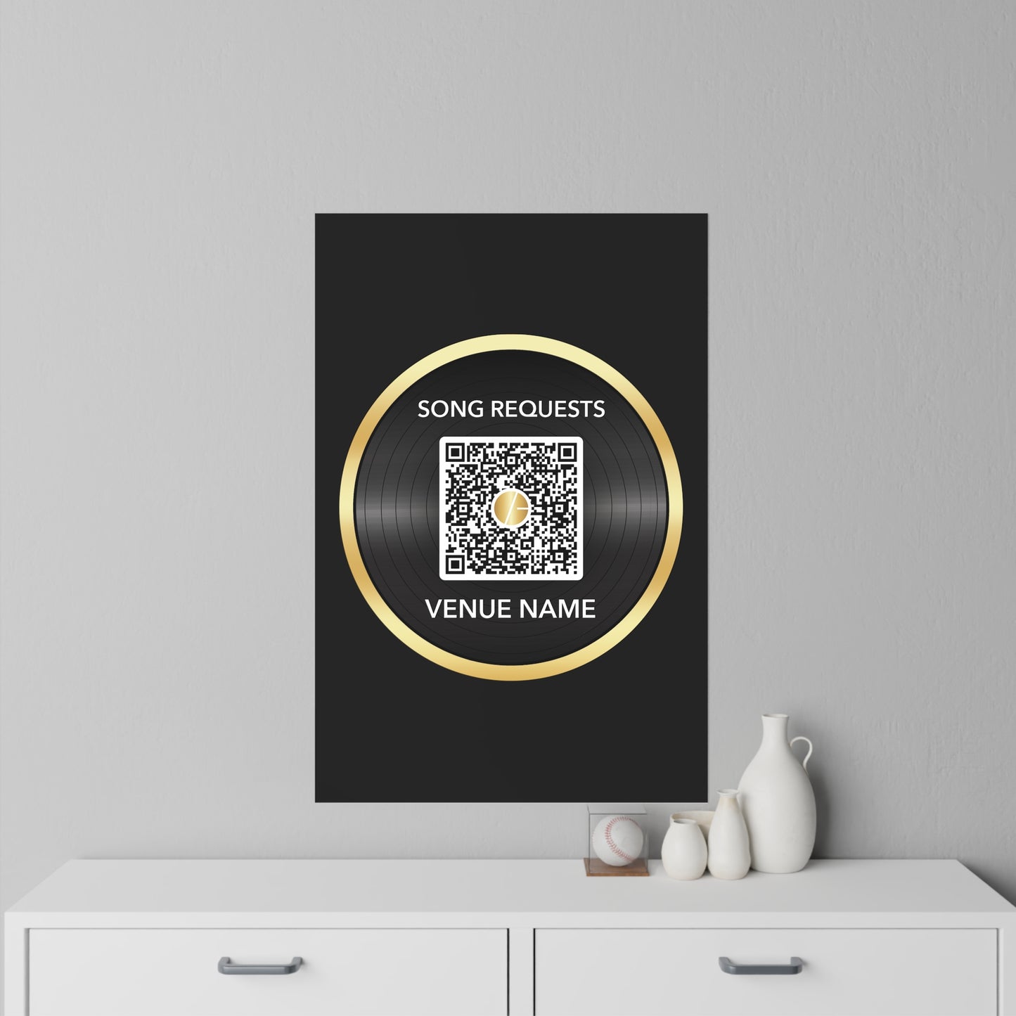 Venue QR Code - Wall Decal
