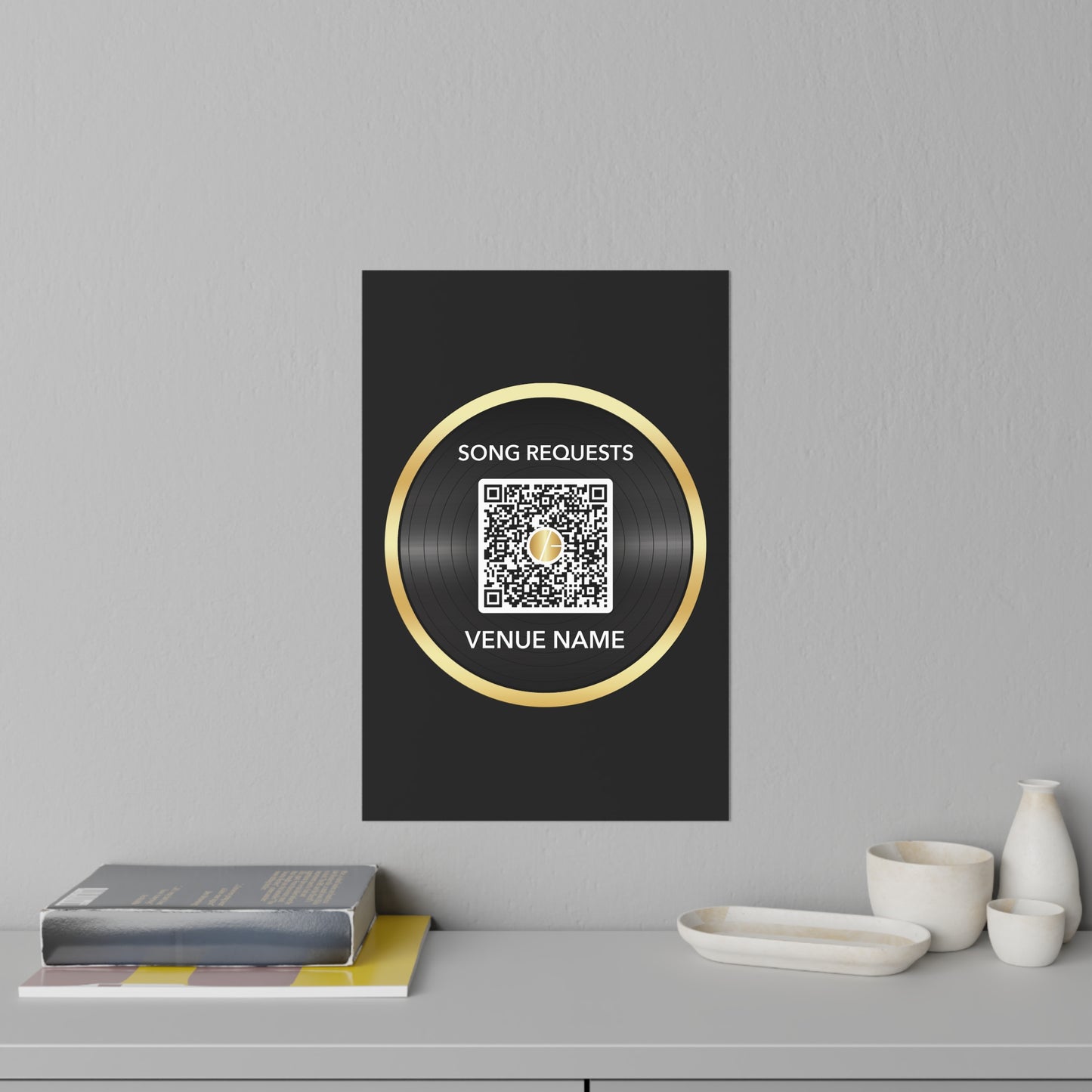 Venue QR Code - Wall Decal