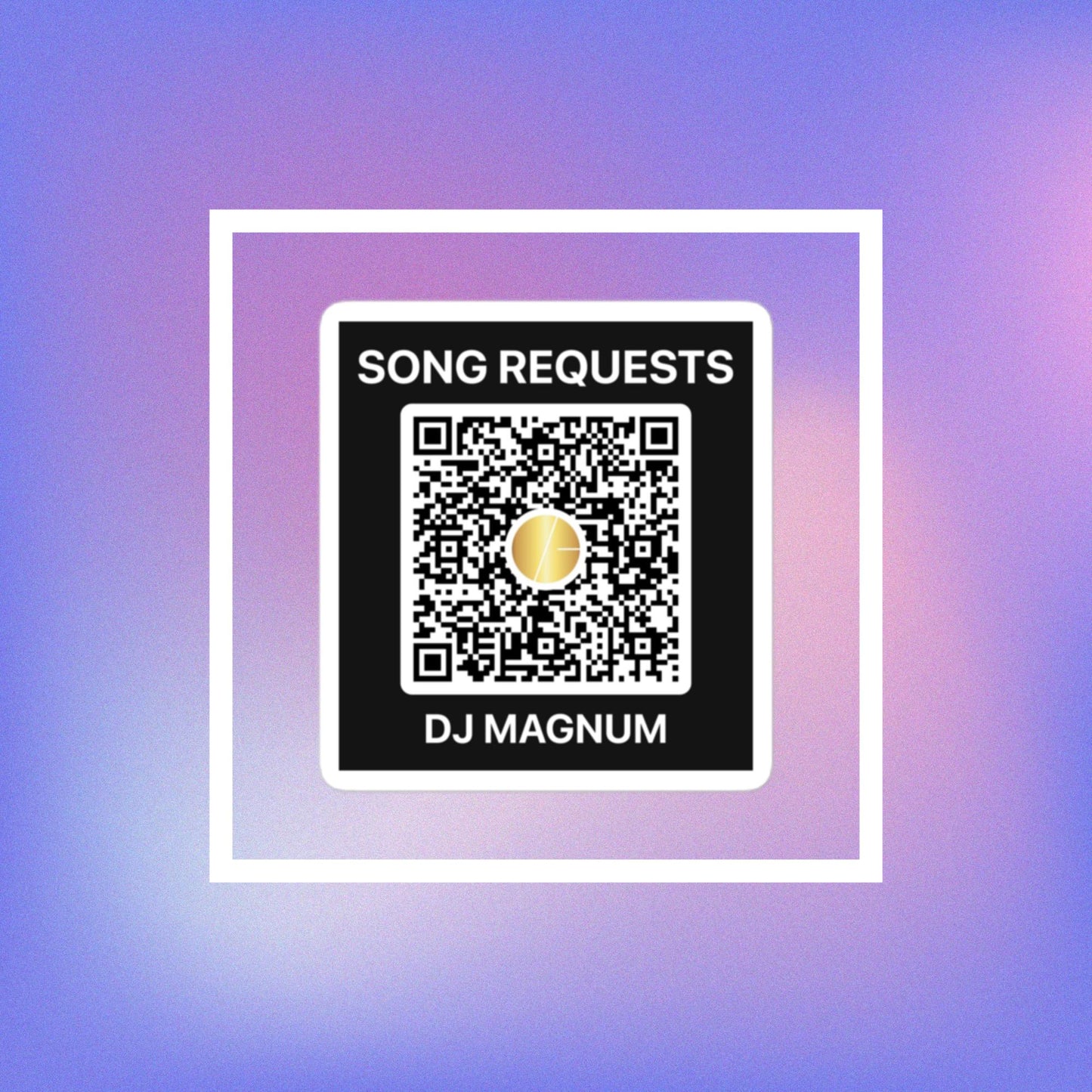 Personal QR Code Stickers