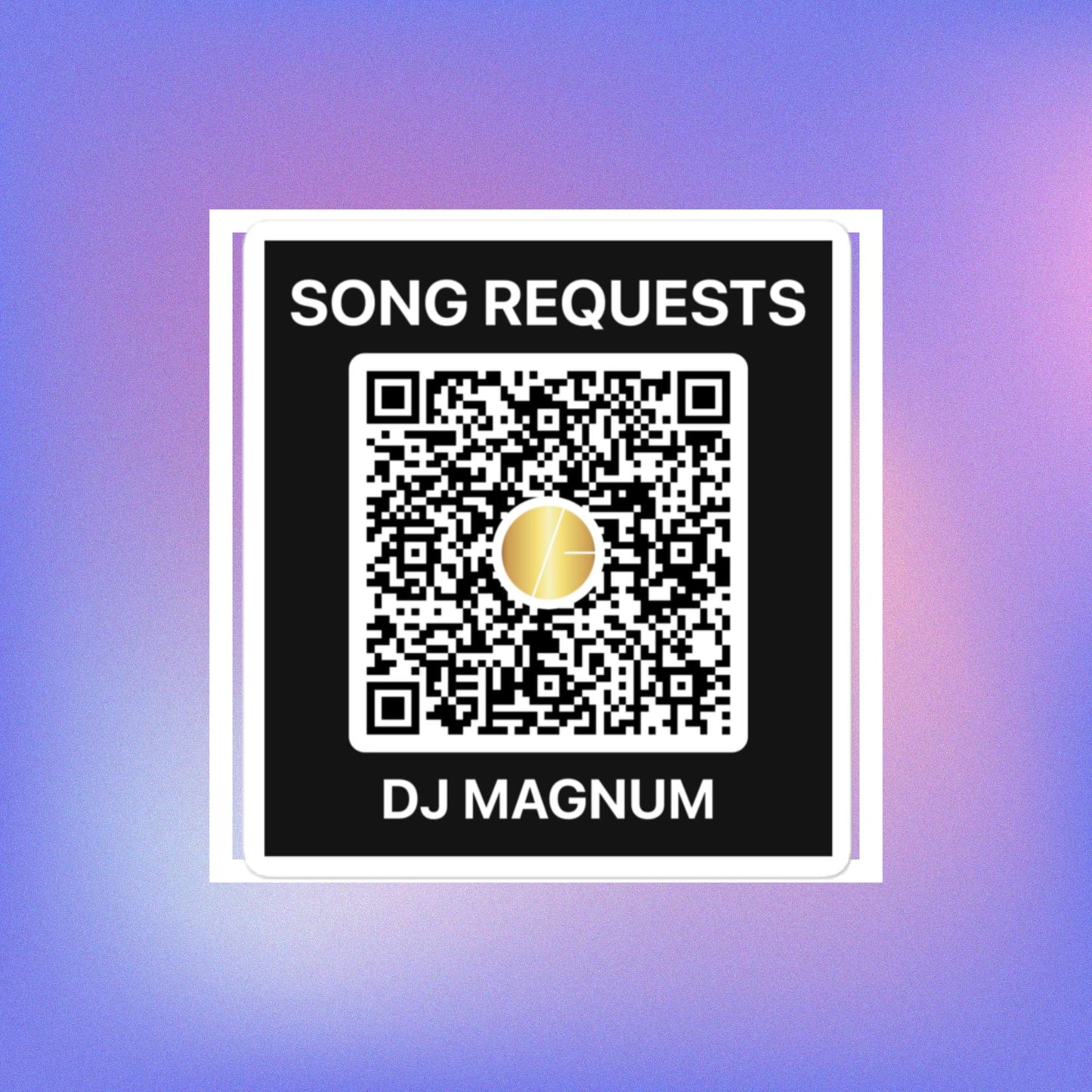 Personal QR Code Stickers