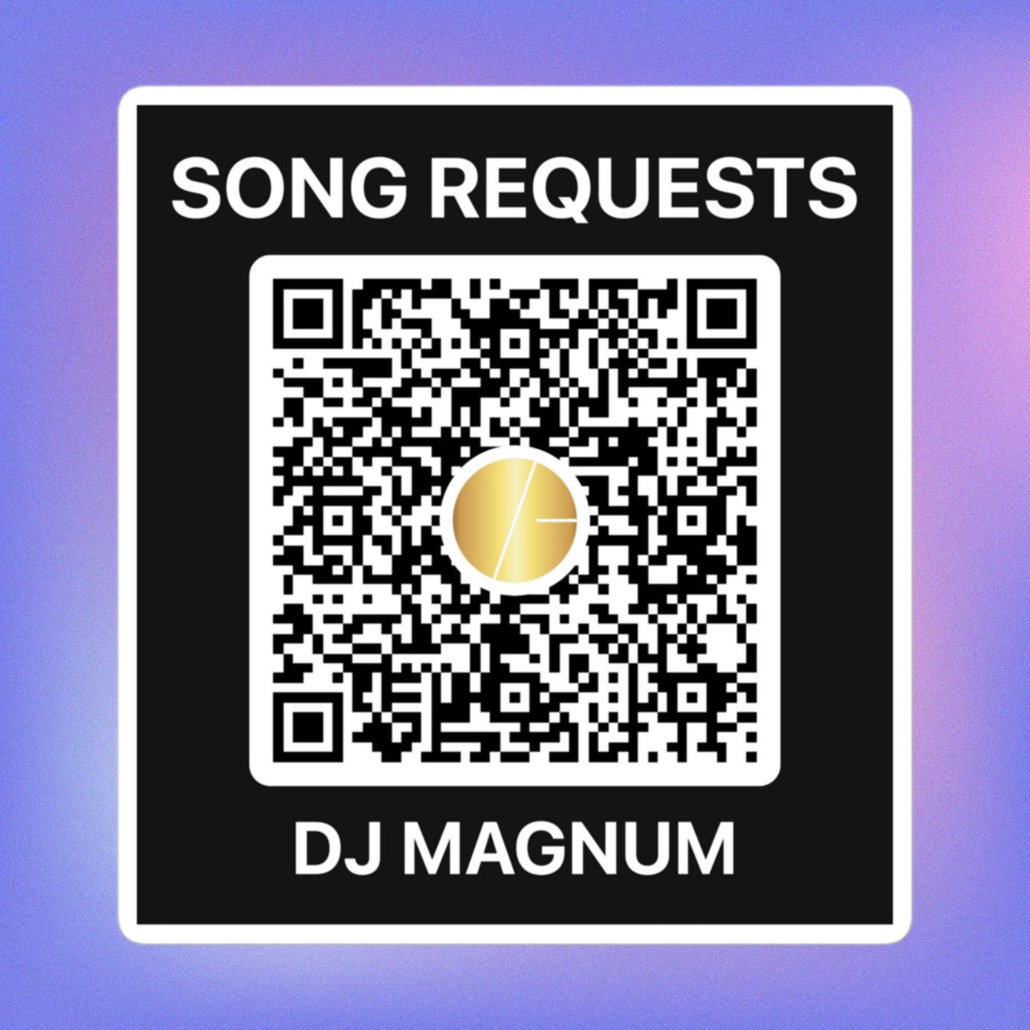 Personal QR Code Stickers